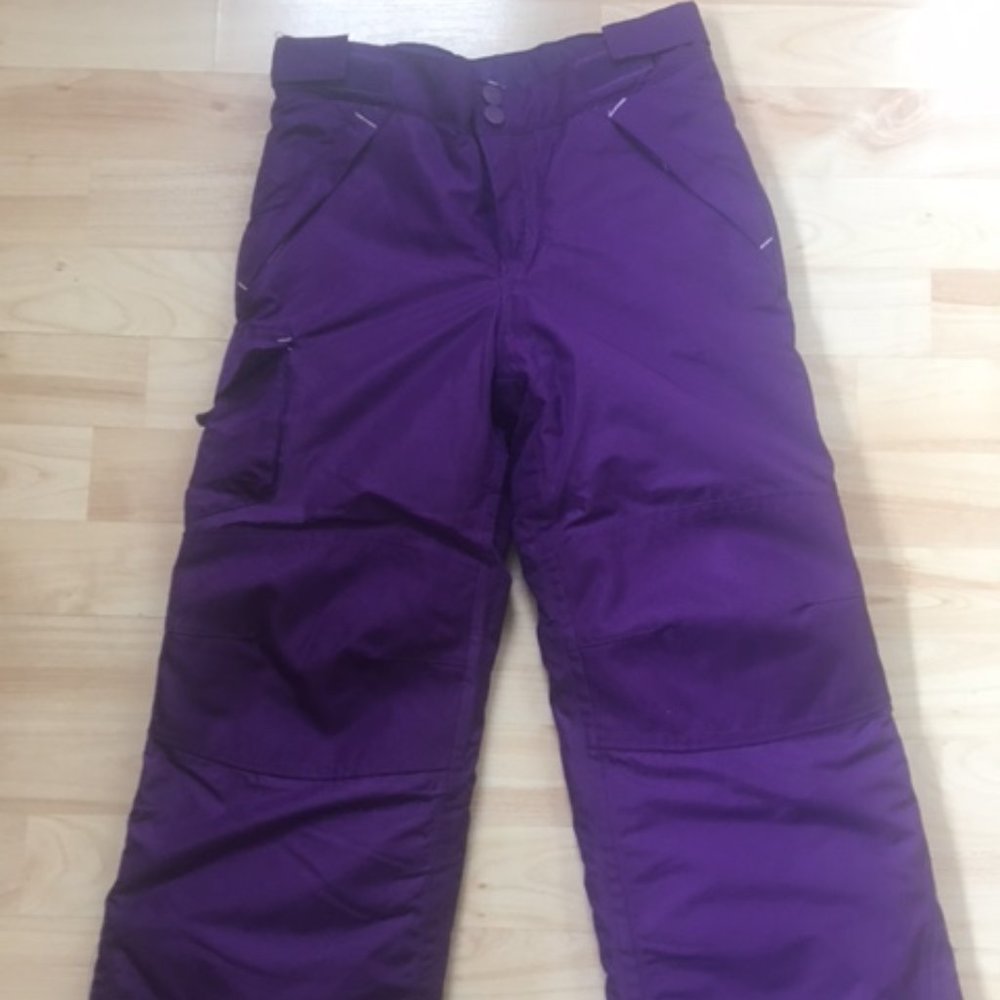 Kids Purple Snowpants, 6-6x, Purple, C9 by Champion